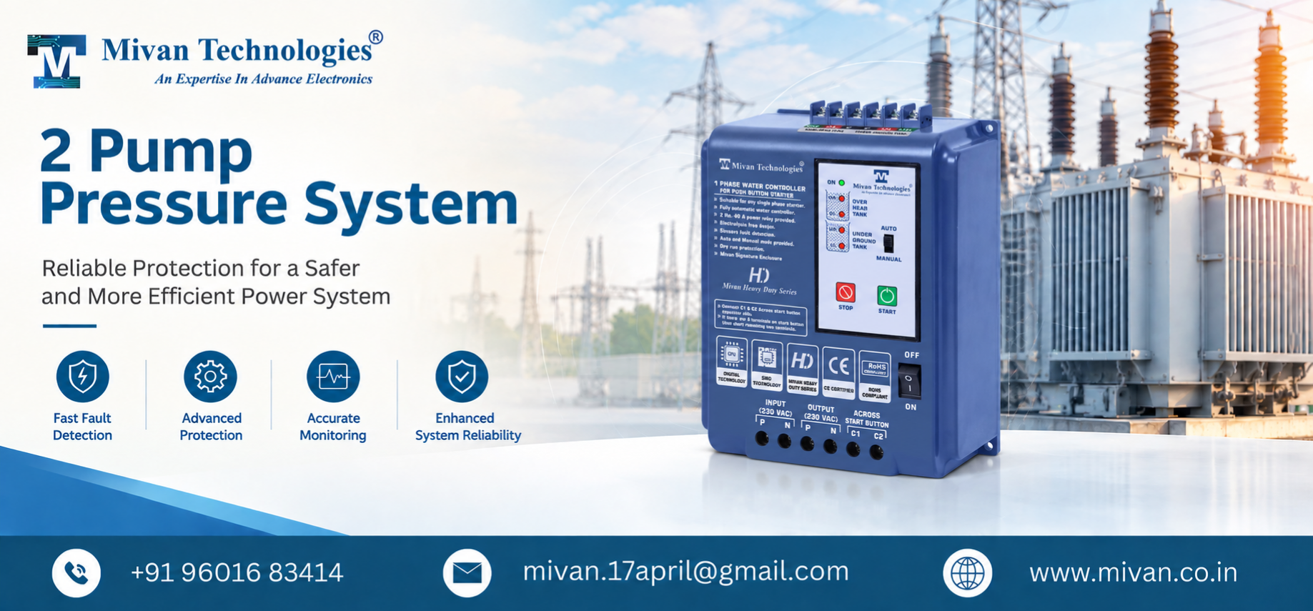 2 Pump Pressure System