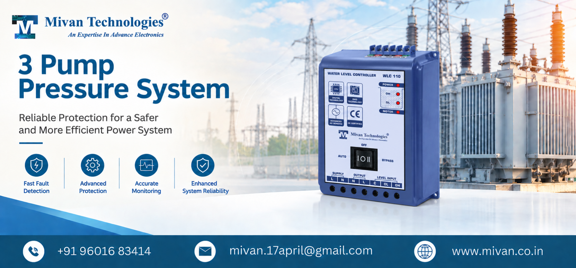 3 Pump Pressure System