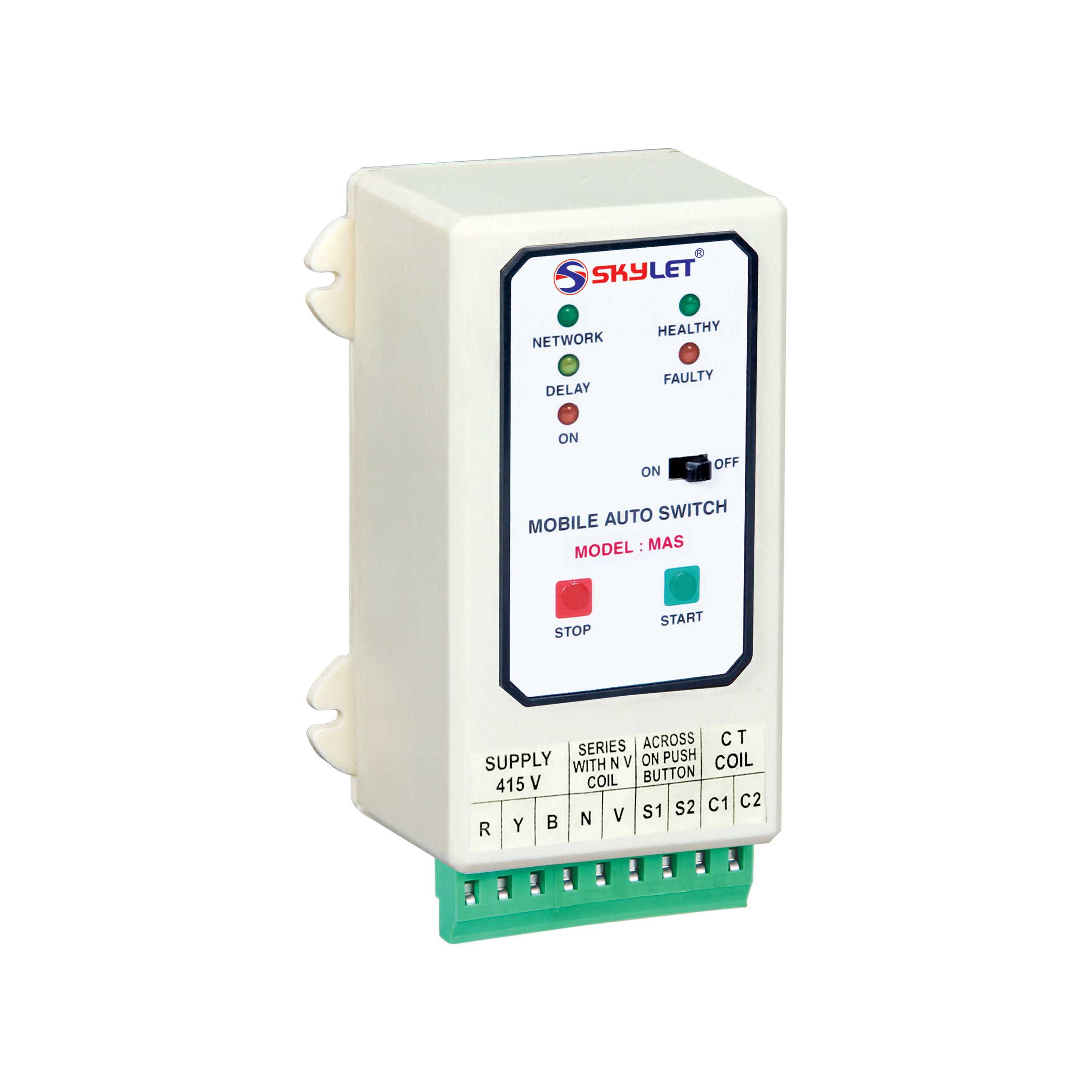 GSM MOTOR CONTROL 3 PHASE With CT Coil