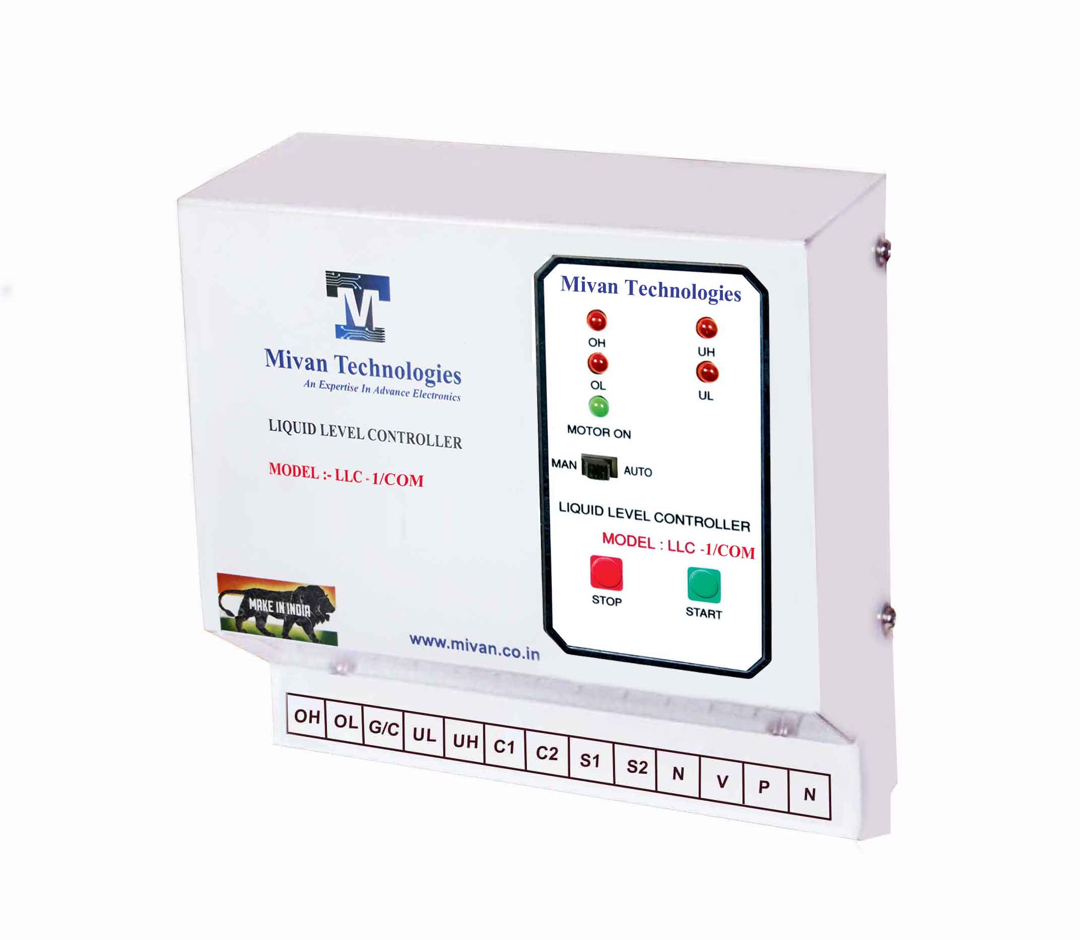 LLC Com water level controller for all type of starter it can connect with and without starter panel