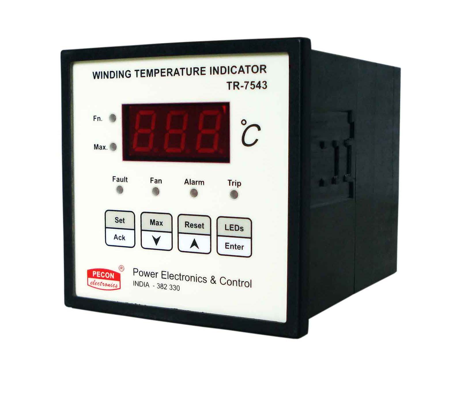 TR 7543 single channel winding temperature indicator with 4 20 mA remote output Transformer Protection Relay  WTI